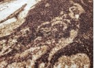 Мокетен килим ERIKA 8033 brown елипса